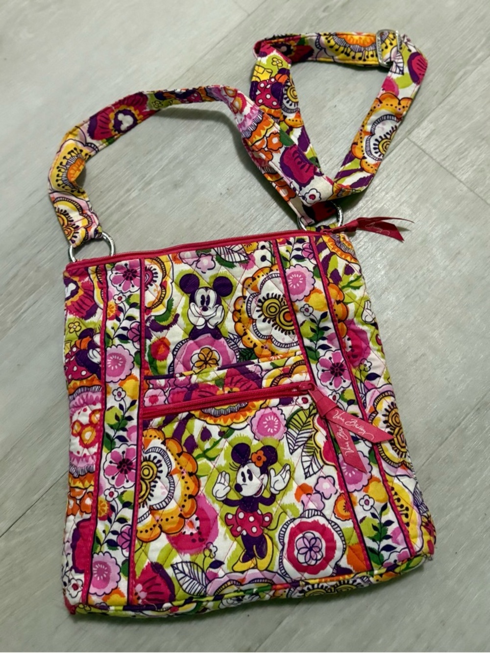 Vera Bradley x Disney Parks F&G Festival Hipster & matching Wristlet